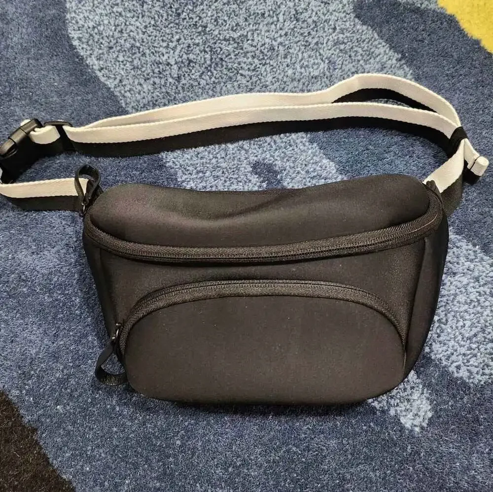 Cloud Island Diaper Sling Crossbody Diaper Bag Black w/ Changing Pad NEW
